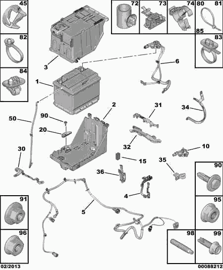 DS 5600 TW - 12V STARTING BATTERY autospares.lv