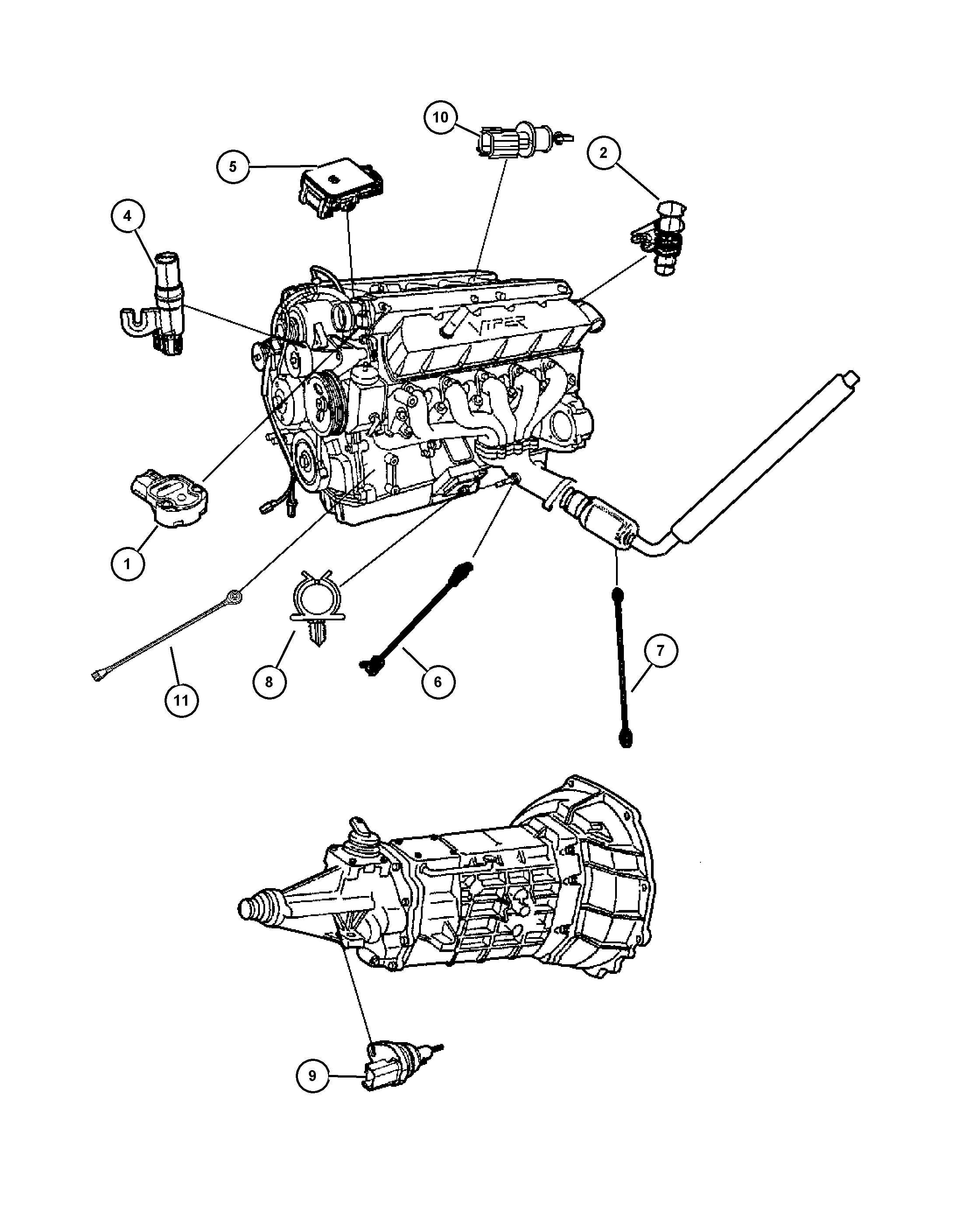 Dodge 56041 699AA - Lambda zonde autospares.lv