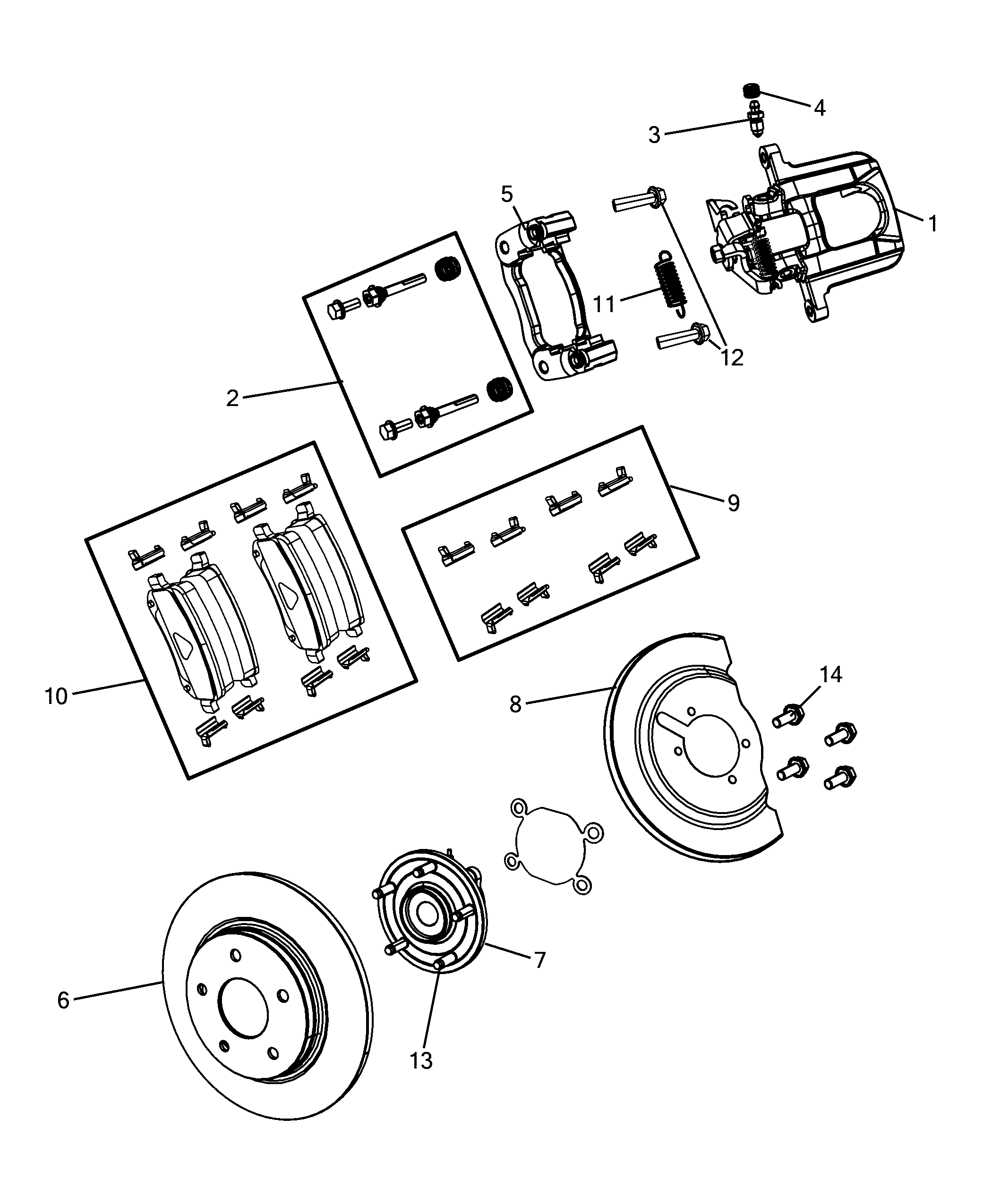 FIAT K05143354AA - Atgaisošanas skrūve / ventilis, Riteņa bremžu cilindrs www.autospares.lv