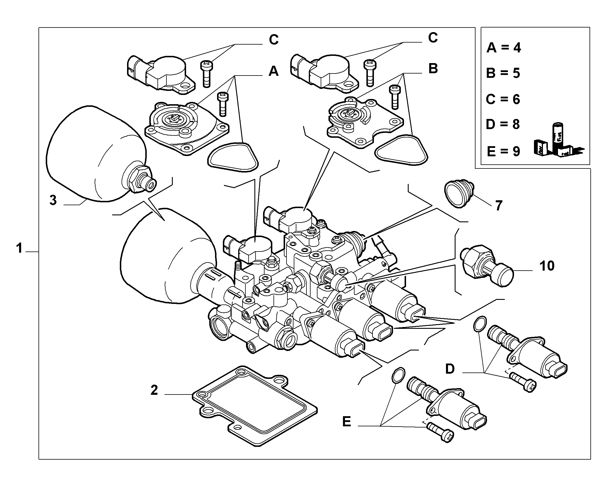 Alfarome/Fiat/Lanci 71751195 - Vārsta elements, Hidr. agregāts-Automātiskā pārnesumkārba www.autospares.lv