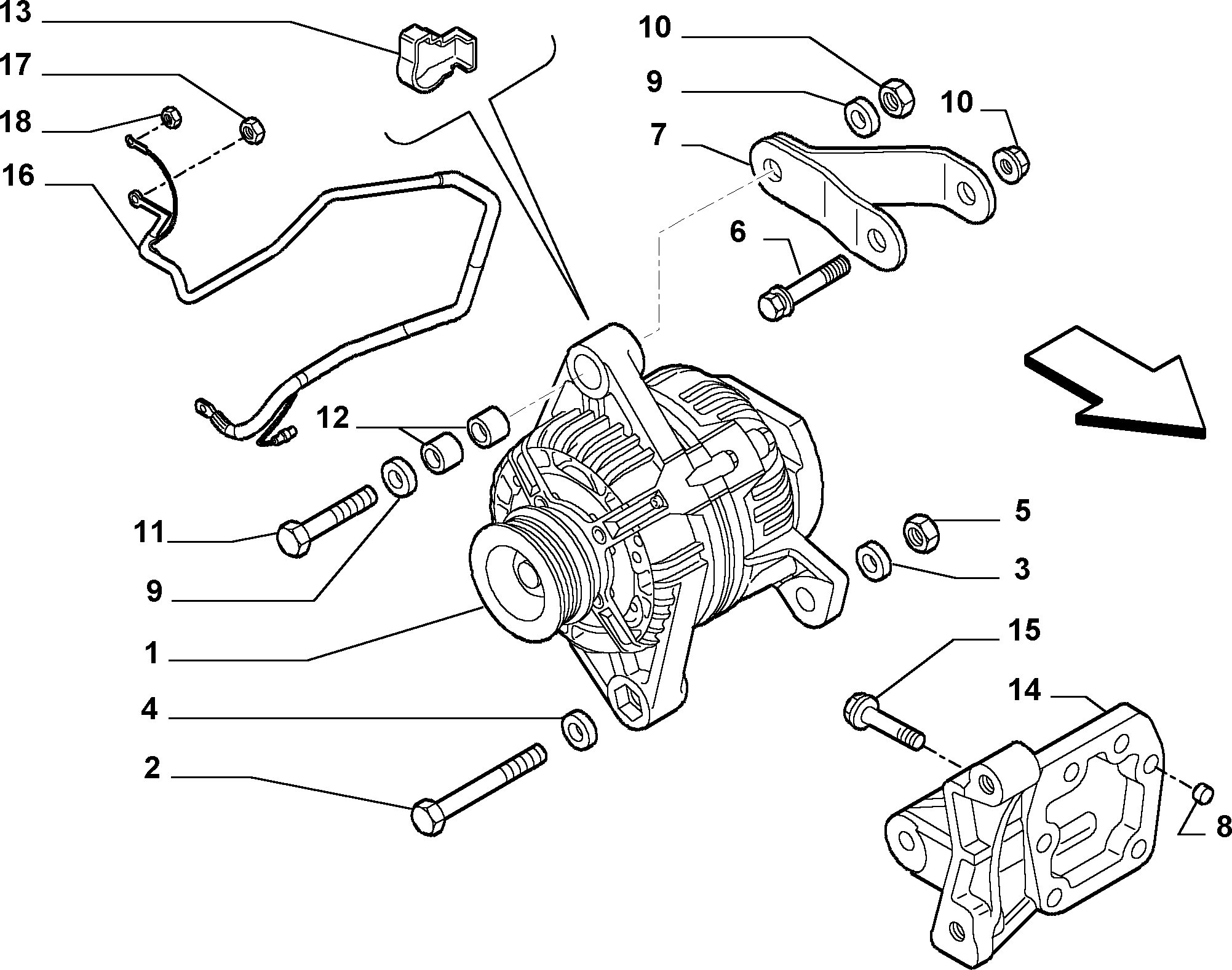 FERRARI 465 3266 7 - Ģeneratora sprieguma regulators www.autospares.lv