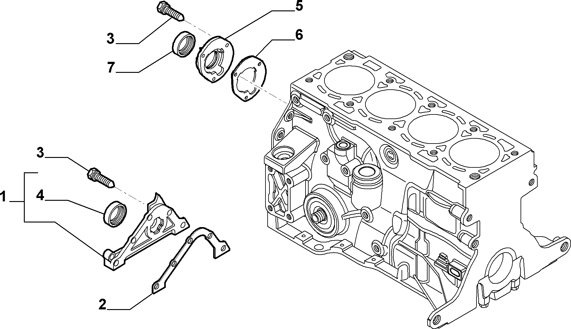 Opel 773720-3 - SEAL GASKET www.autospares.lv