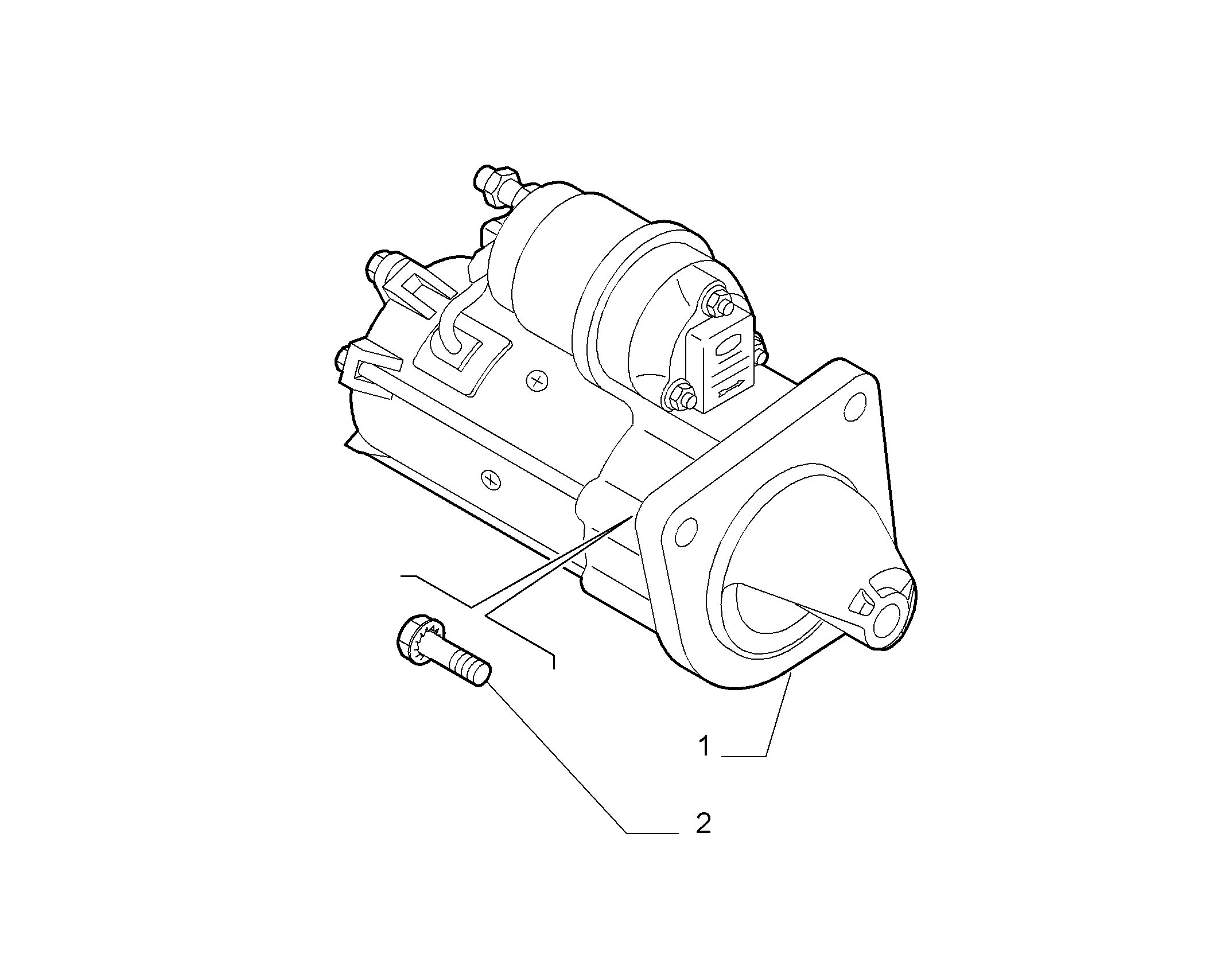 FIAT 51832954 - Стартер www.autospares.lv