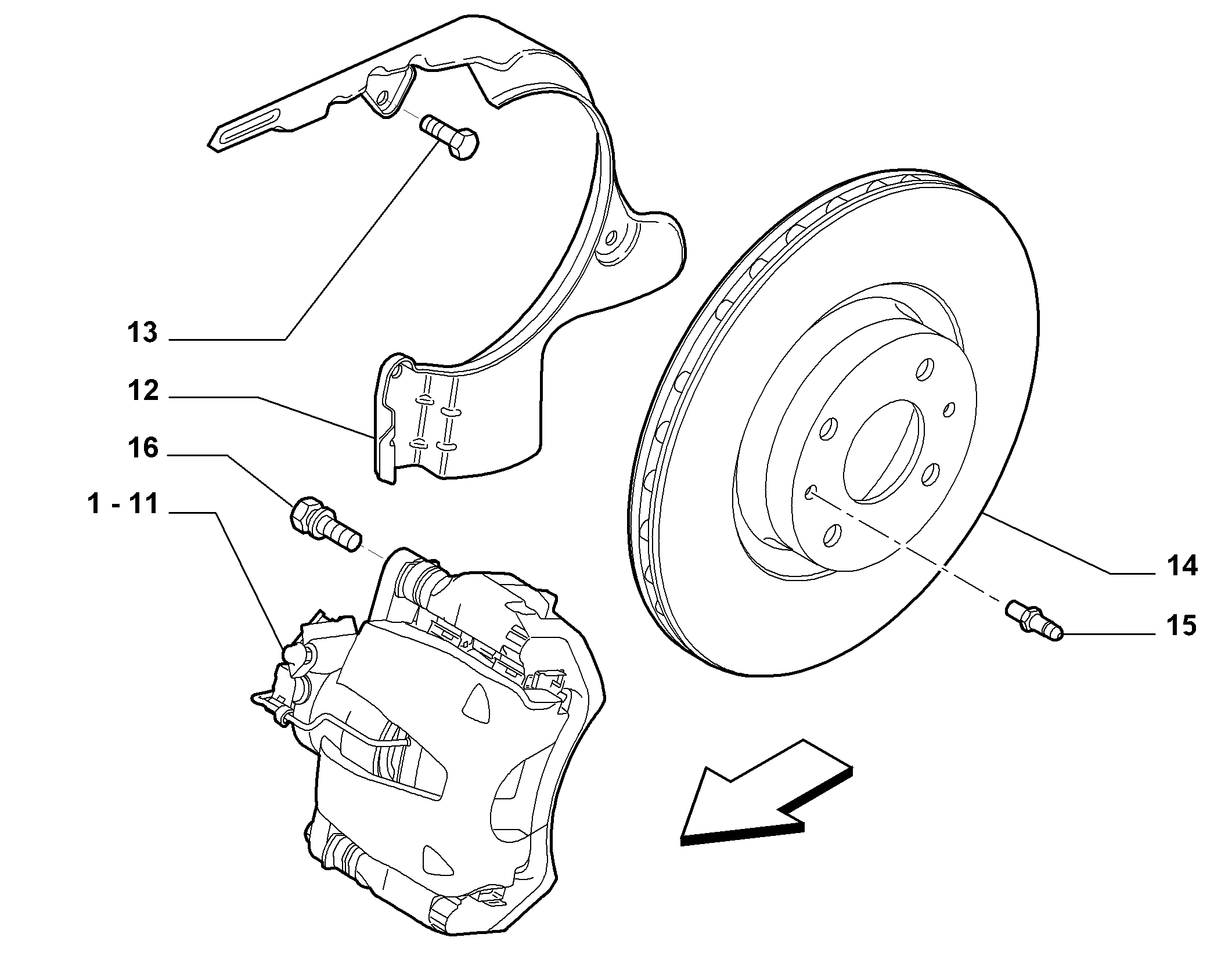 FIAT 46765546 - Bremžu diski autospares.lv