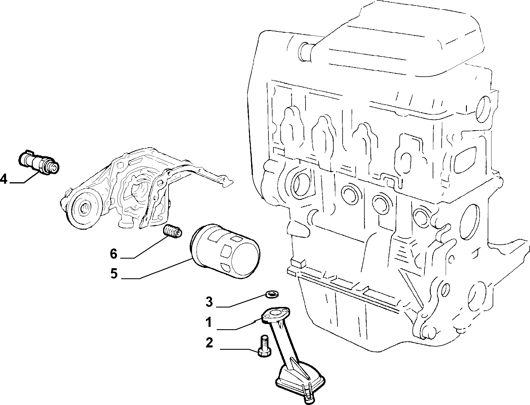 Alfarome/Fiat/Lanci 55230822 - Eļļas filtrs autospares.lv