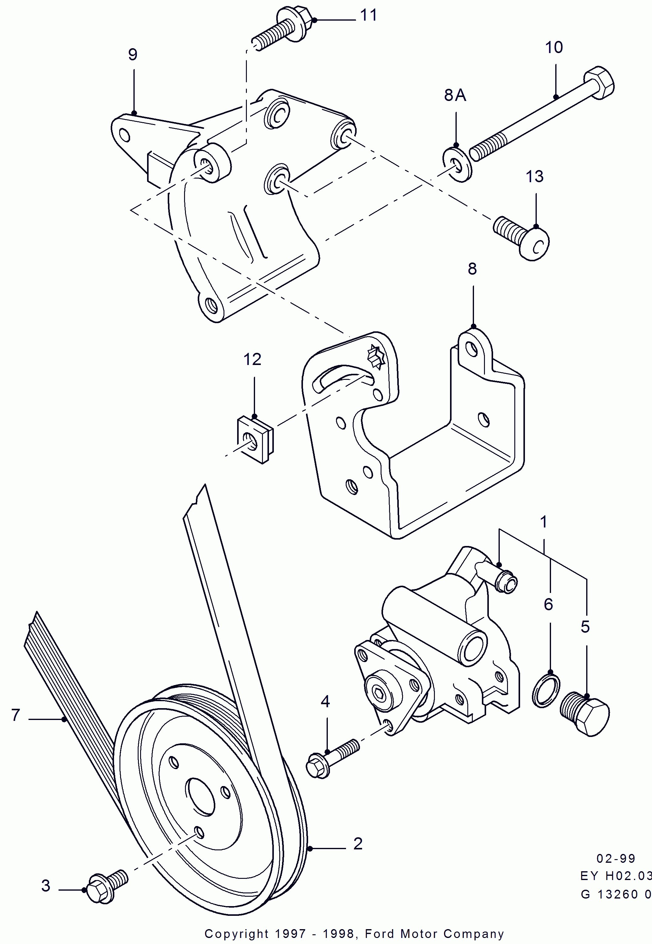 FORD 7120853 - Ķīļrievu siksna autospares.lv