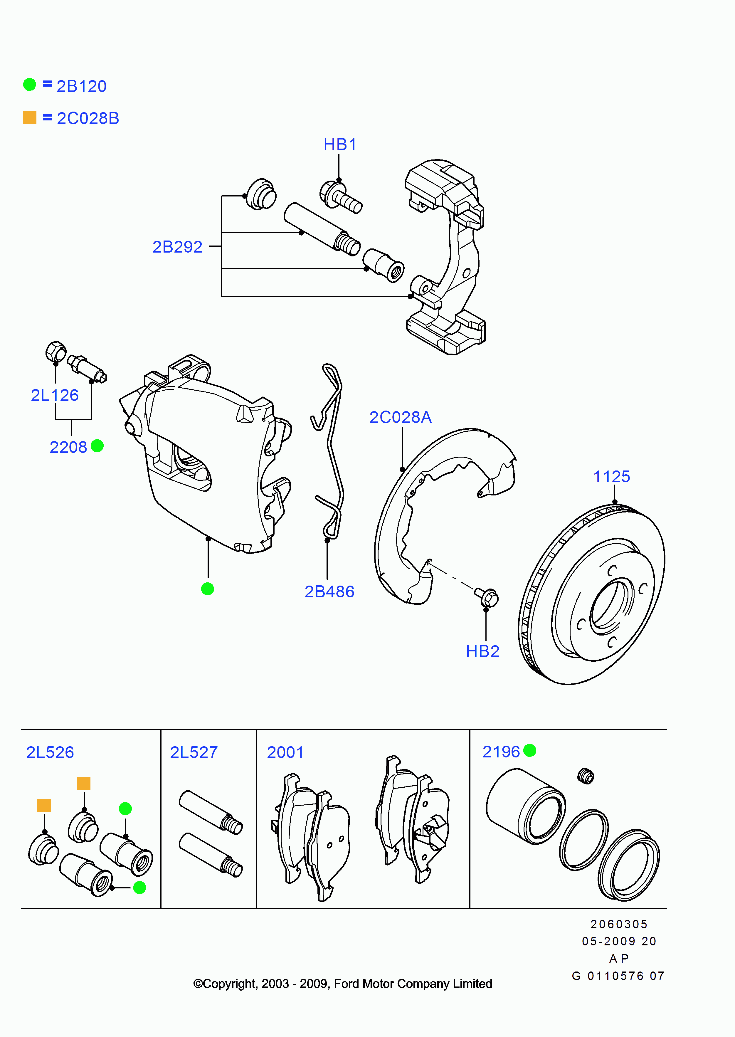 FORD 1682875 - Тормозной суппорт www.autospares.lv