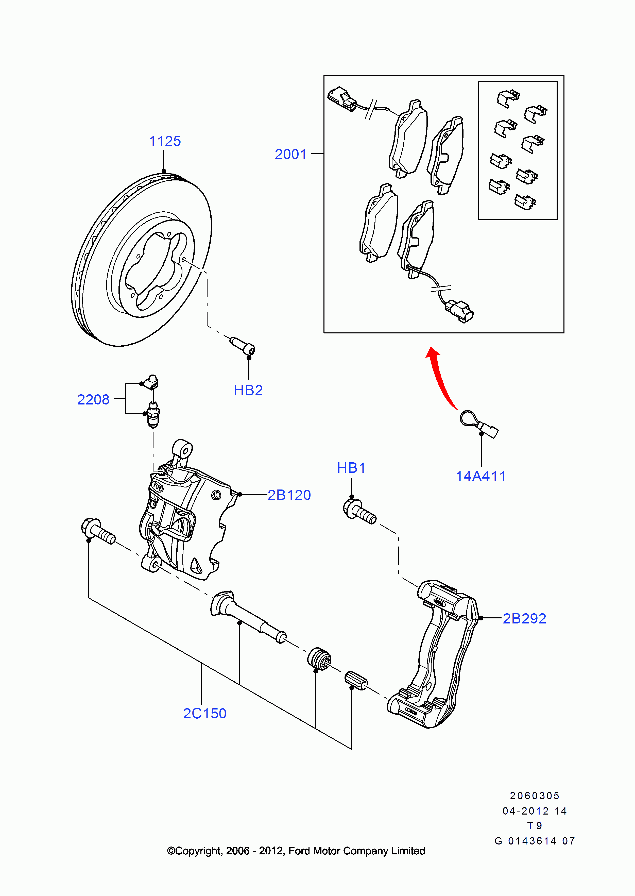 FORD 1503287 - Bremžu diski www.autospares.lv