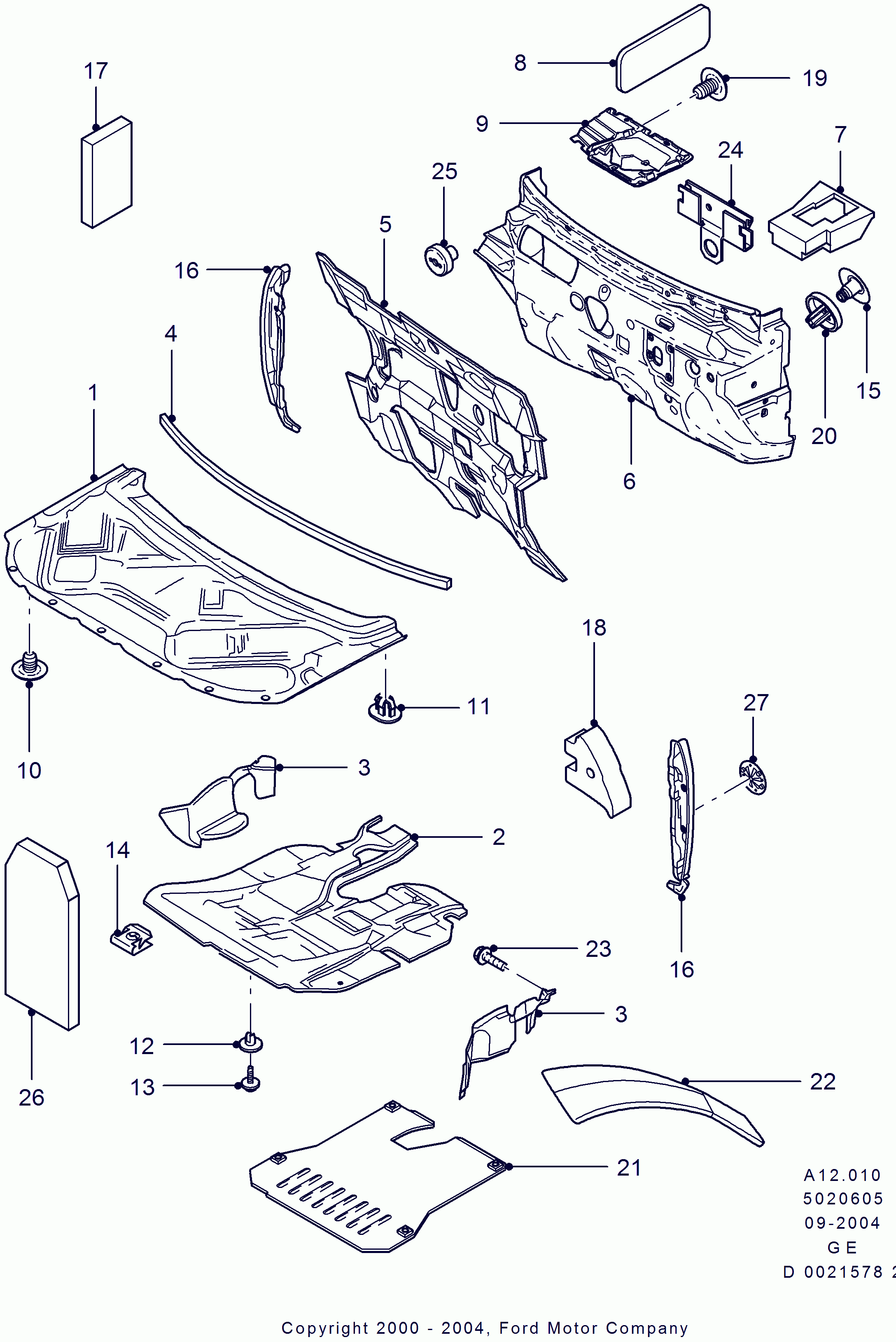 Chrysler 12 02 273 - Piedziņas skriemelis, Ģenerators autospares.lv