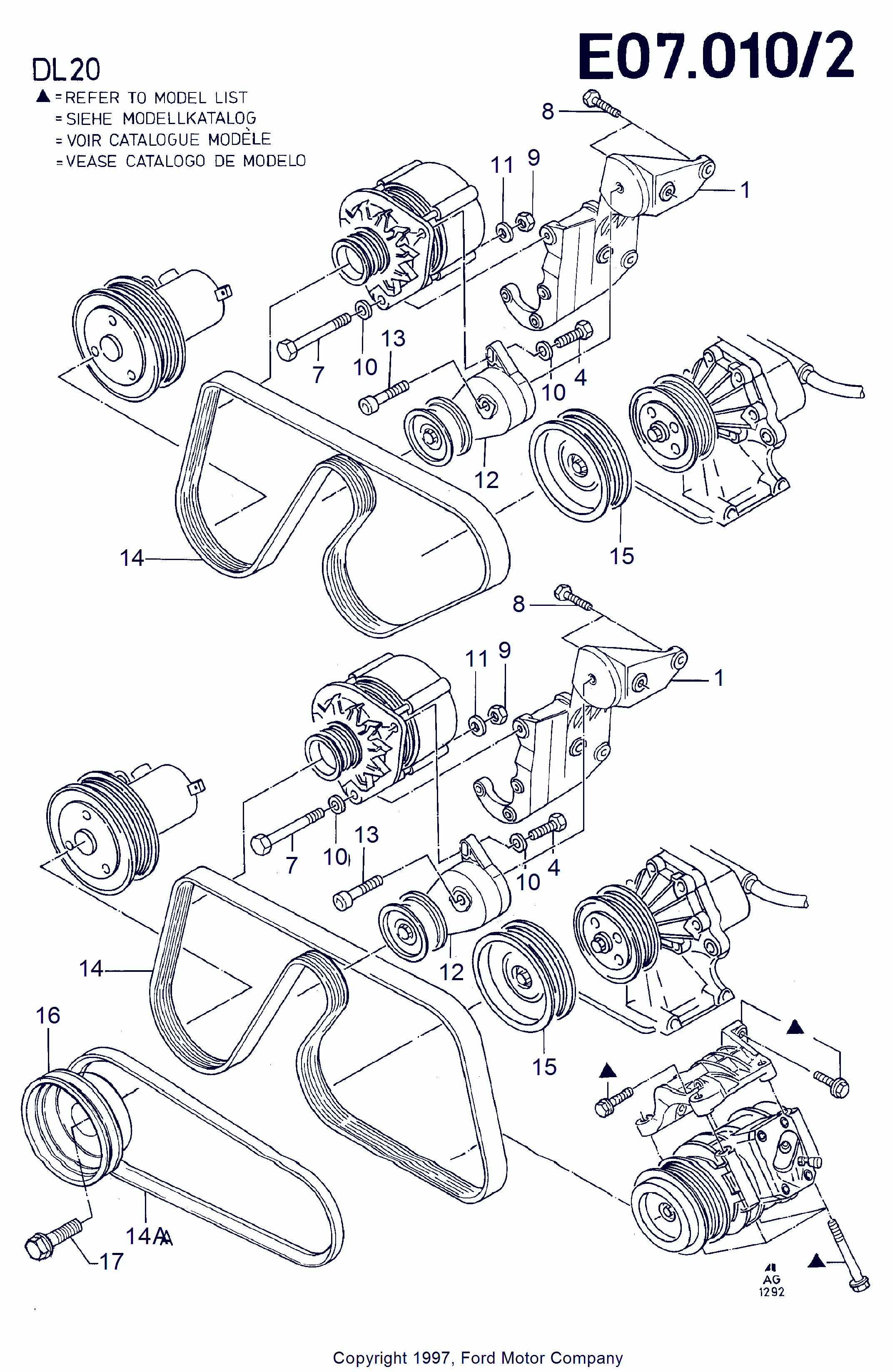 FORD 6788620 - Ķīļrievu siksna autospares.lv