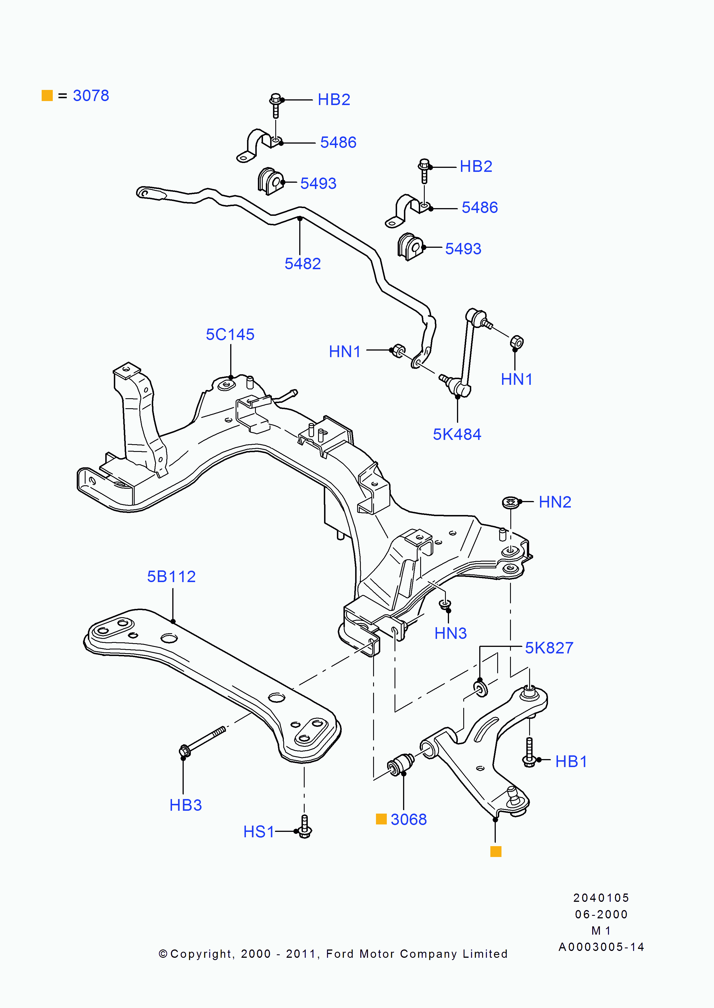 FORD 4763903 - Neatkarīgās balstiekārtas svira, Riteņa piekare autospares.lv