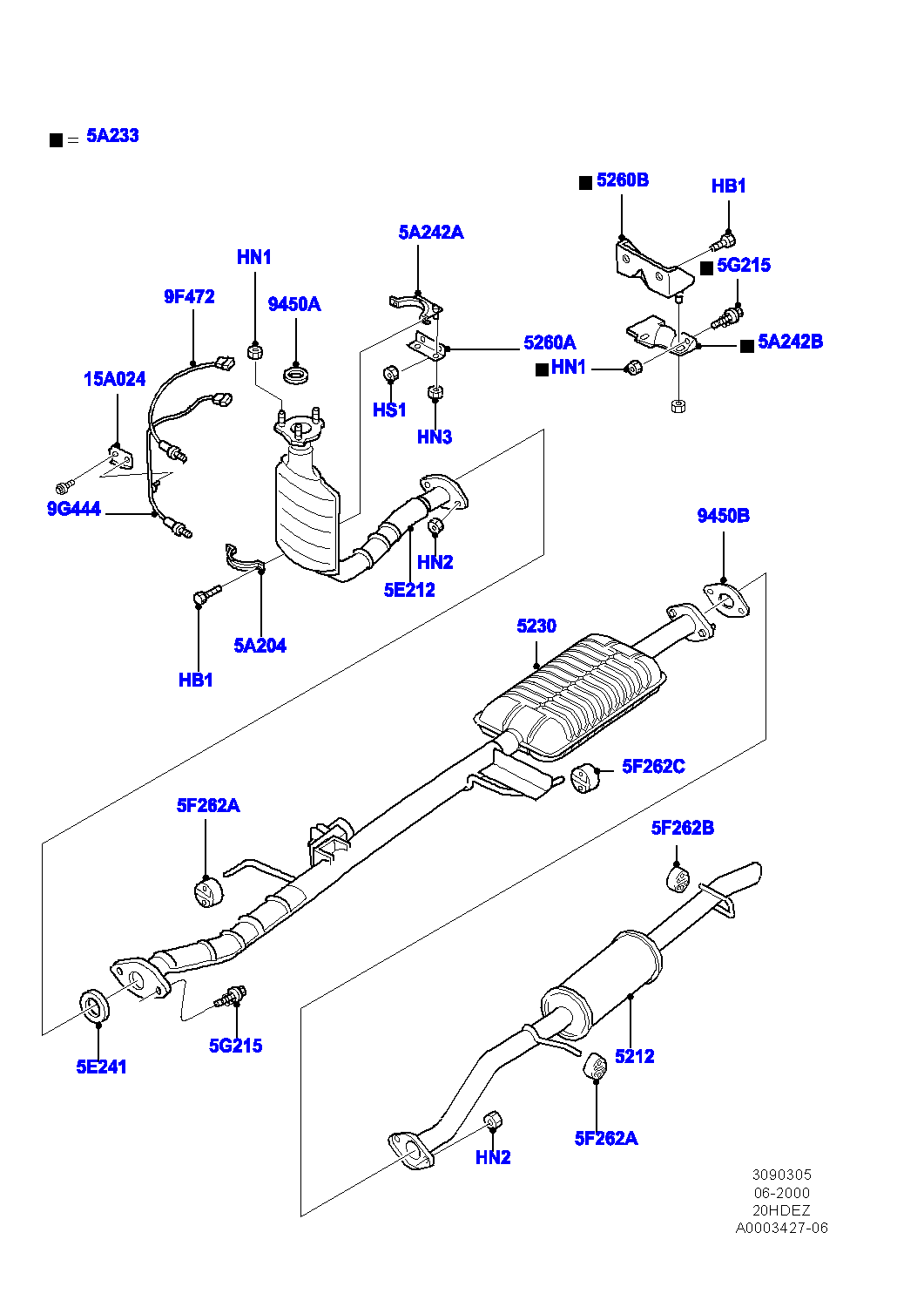 FORD 4140960 - Lambda zonde autospares.lv