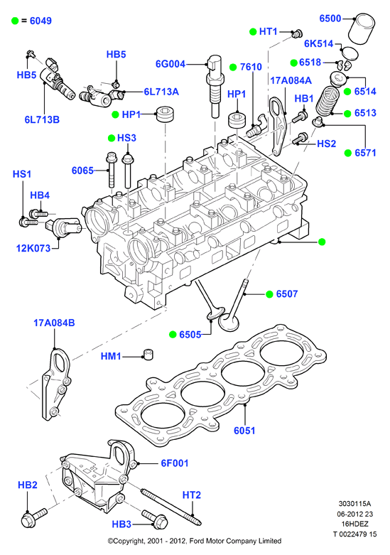 FORD 1 111 037 - Датчик импульсов, коленвал www.autospares.lv