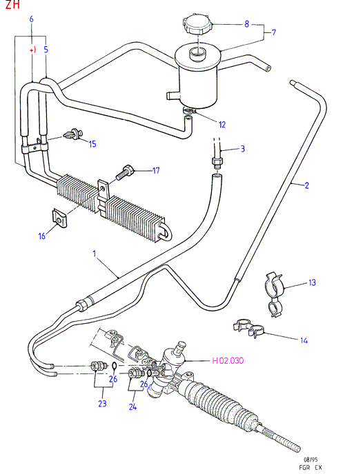 FORD 6897110 - Timing Belt Set www.autospares.lv