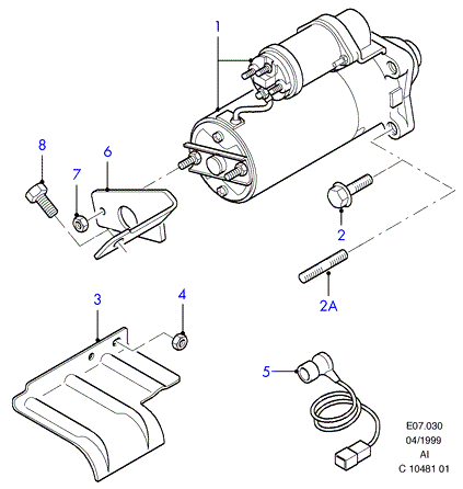 FORD 1 416 218 - Starter www.autospares.lv