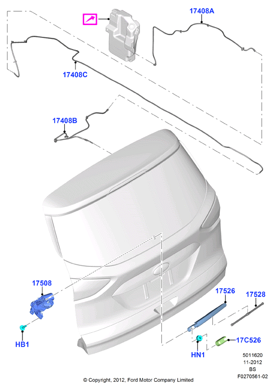 FORD 5101217 - Щетка стеклоочистителя www.autospares.lv