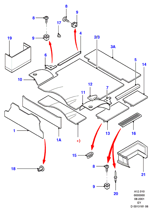 FORD 1050710 - Mat - Cab Step, Before ordering, please read the information in  www.autospares.lv