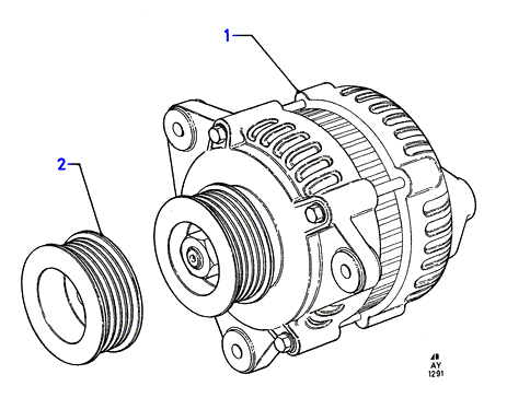 FORD 6 917 885 - Ģenerators autospares.lv