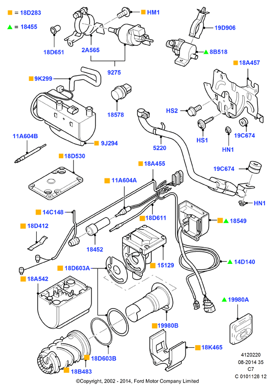 FORD 1417601 - Blīve, Ieplūdes kolektors autospares.lv