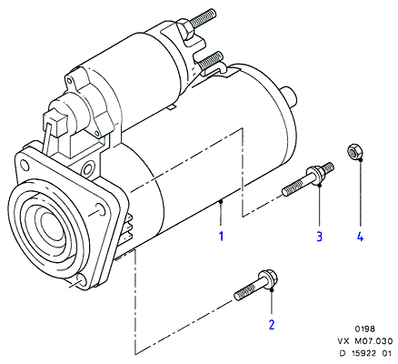 FORD 1029405 - Starter www.autospares.lv