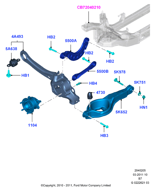 FORD 1752736 - Track Control Arm www.autospares.lv