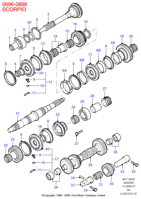 GMC 1097012 - Масляный фильтр www.autospares.lv