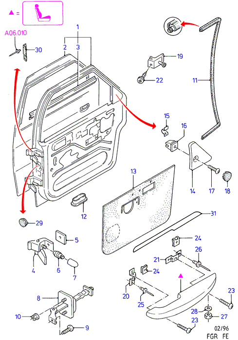 FORD 1050330 - Panel Assy - Door - Outer, RH autospares.lv