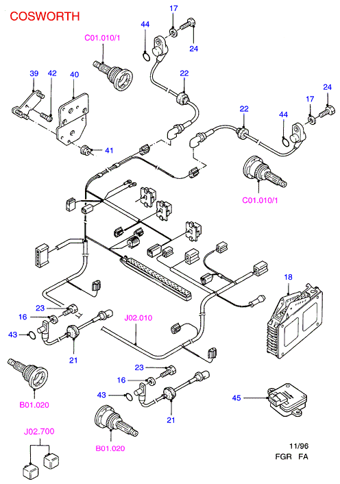 FORD 6081249 - Ķīļrievu siksna www.autospares.lv