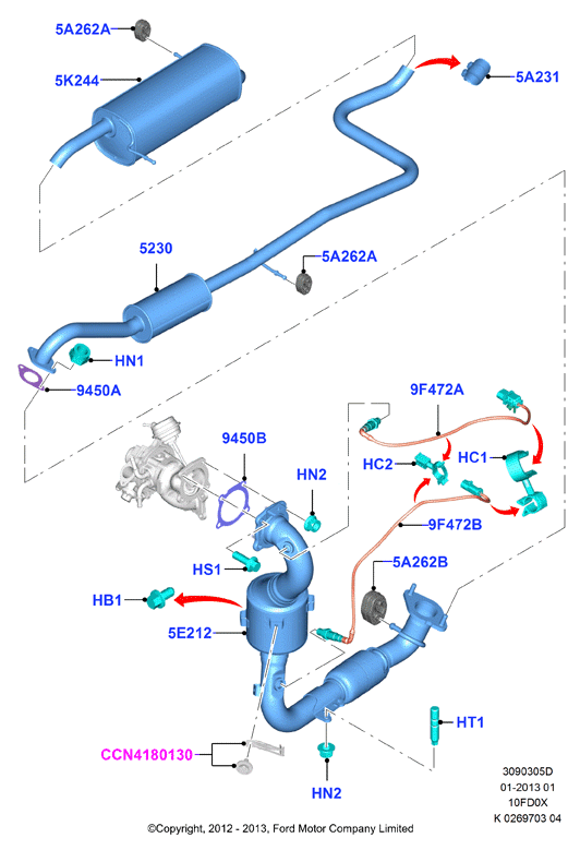 FORD 1771995 - Lambda Sensor www.autospares.lv