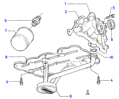 Auto Union 1 883 037 - Eļļas filtrs autospares.lv