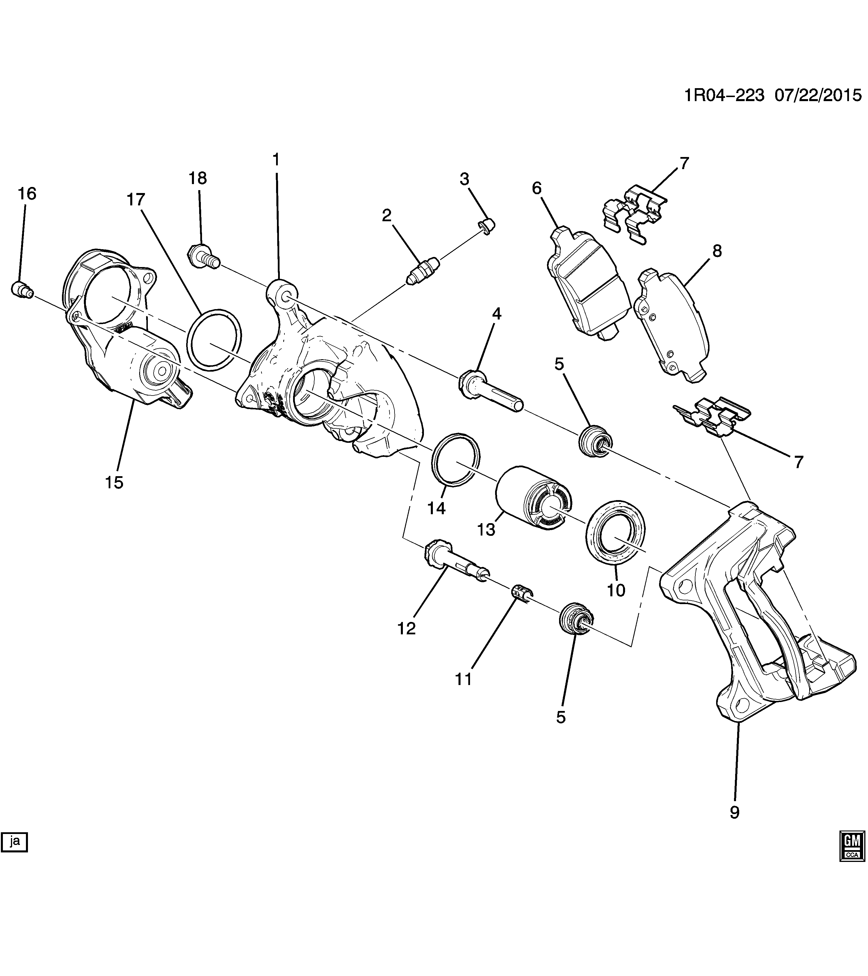 Opel 39021615 - Bremžu uzliku kompl., Disku bremzes autospares.lv