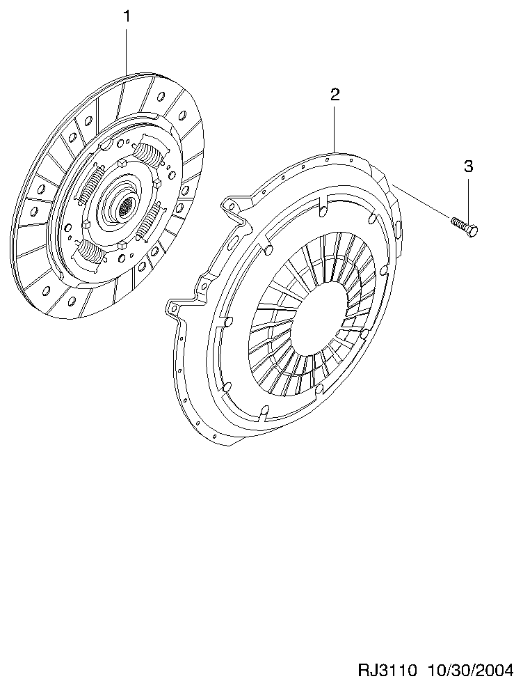 Chevrolet 96408517 - Sajūga disks autospares.lv