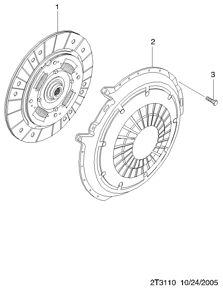 DAEWOO 96468826 - Sajūga disks autospares.lv