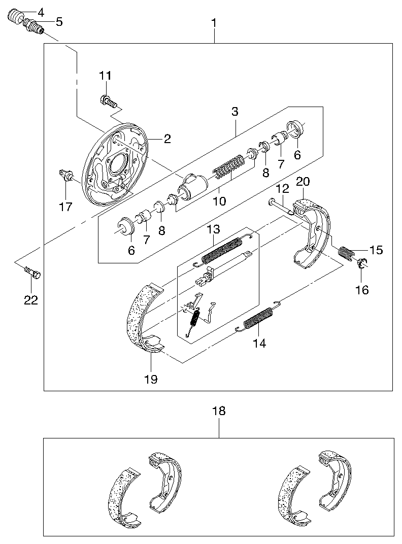 Opel S4520005 - Bremžu loku komplekts autospares.lv