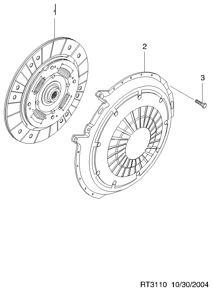 VAG 96343031 - Нажимной диск сцепления www.autospares.lv