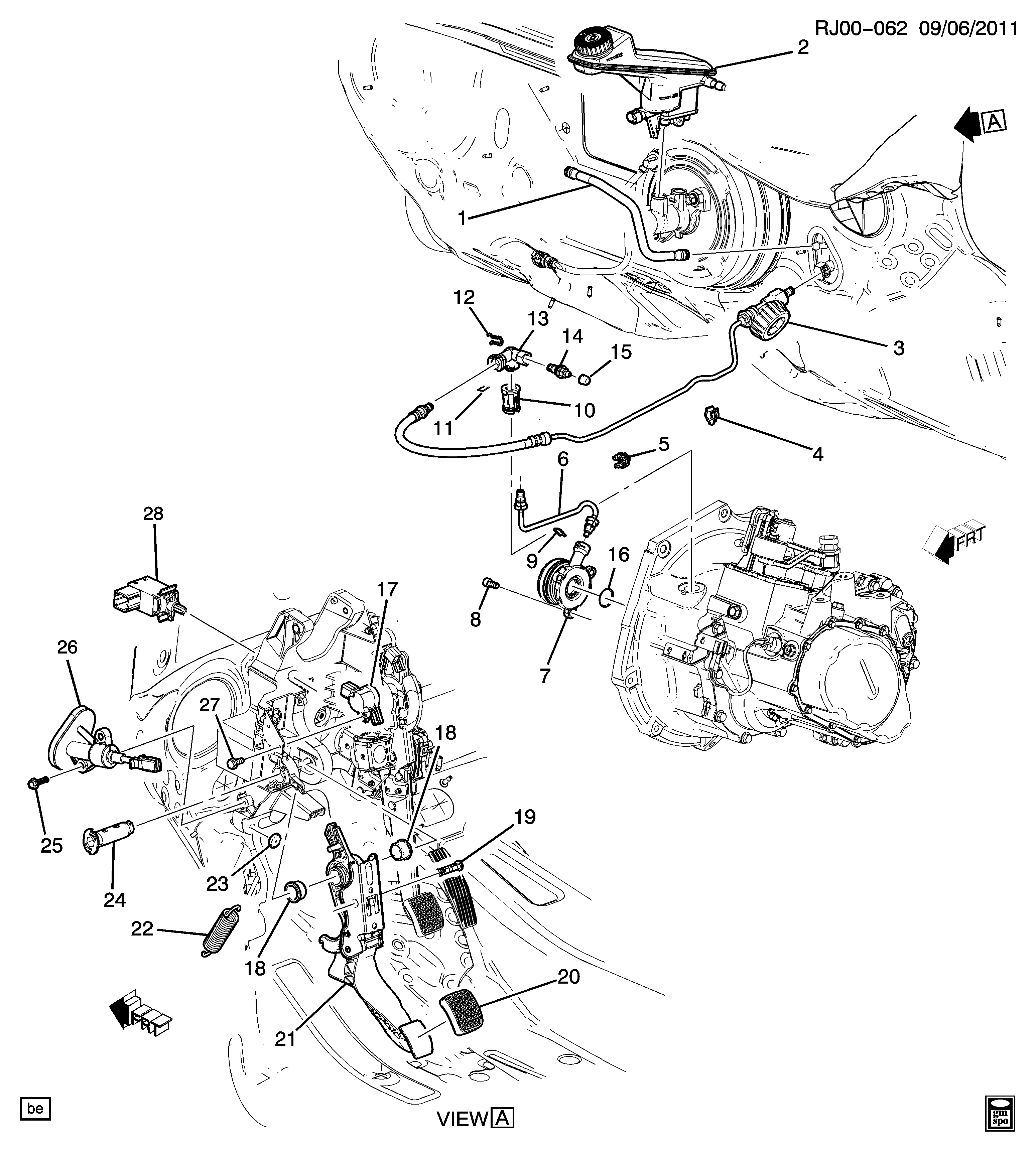 Suzuki 24422061 - Centrālais izslēdzējmehānisms, Sajūgs autospares.lv