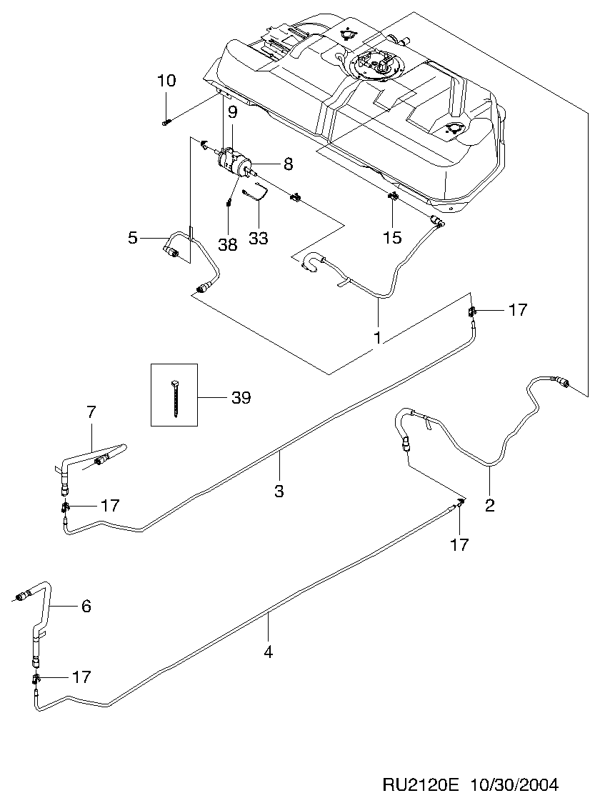 Opel 96335719 - Топливный фильтр www.autospares.lv