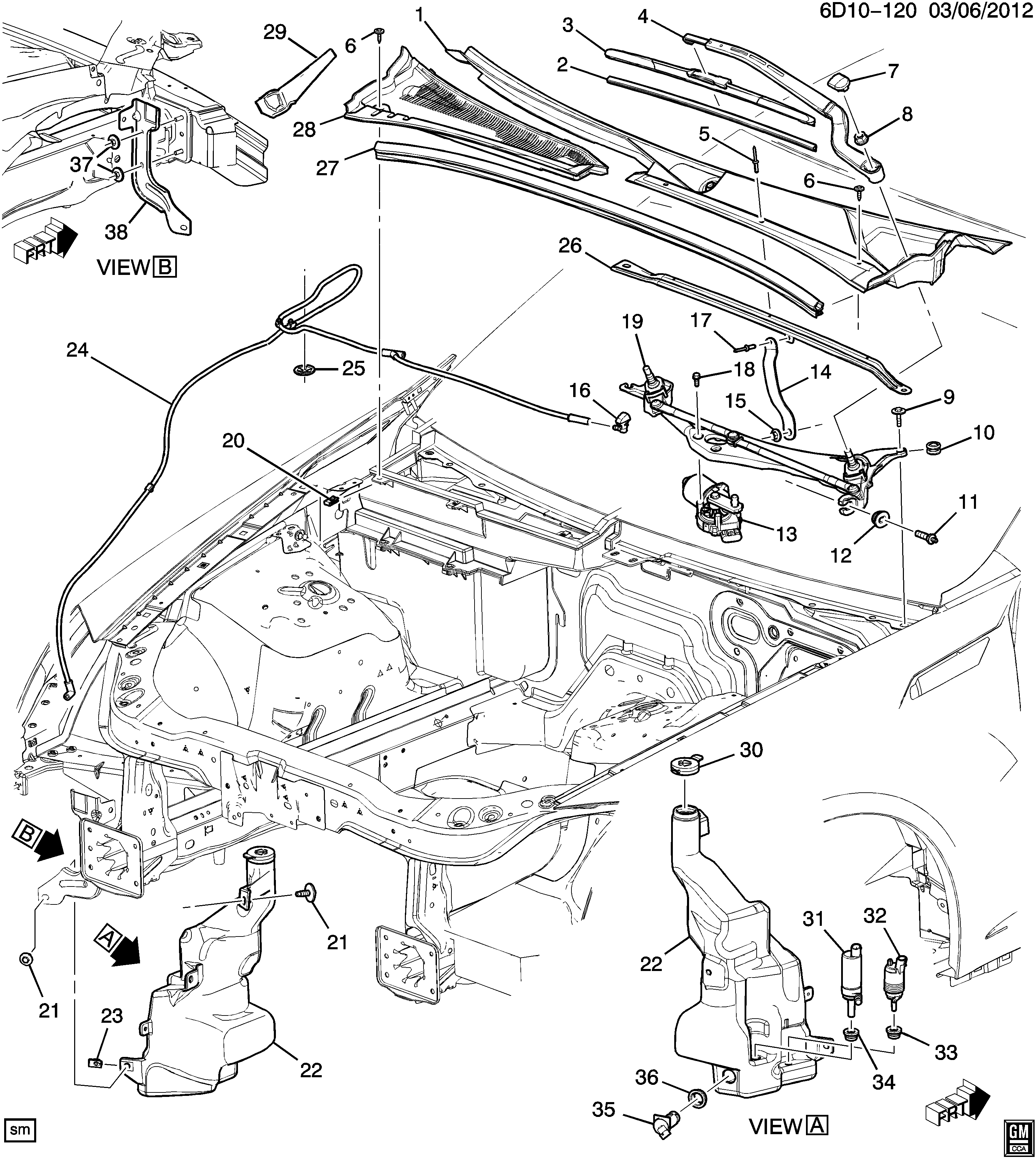 Buessing 15890062 - Stikla tīrītāja slotiņa autospares.lv