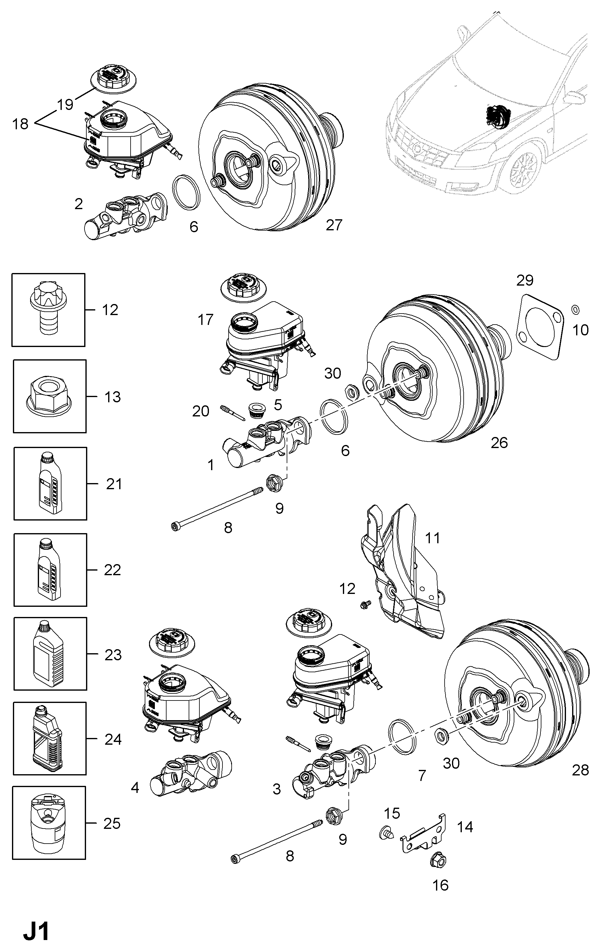 Opel 19 42 421 - Bremžu šķidrums autospares.lv