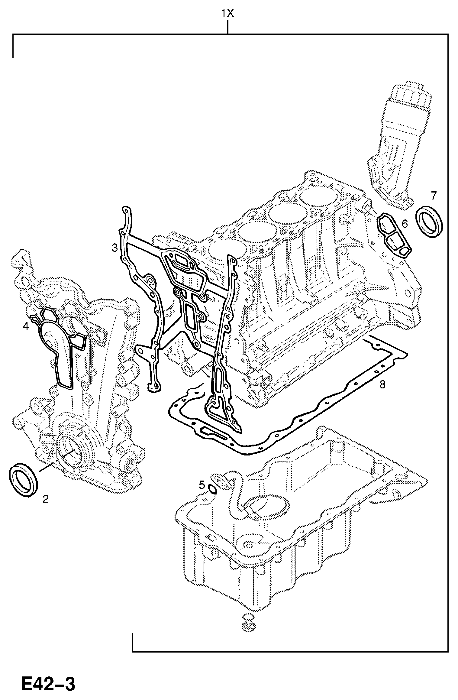 Opel 6 38 225 - Blīve, Stūres mehānisma karteris autospares.lv