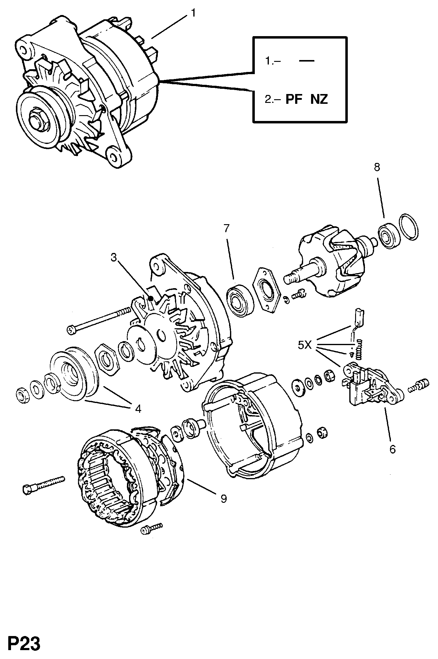 Opel 1205808 - Blīvgredzens autospares.lv