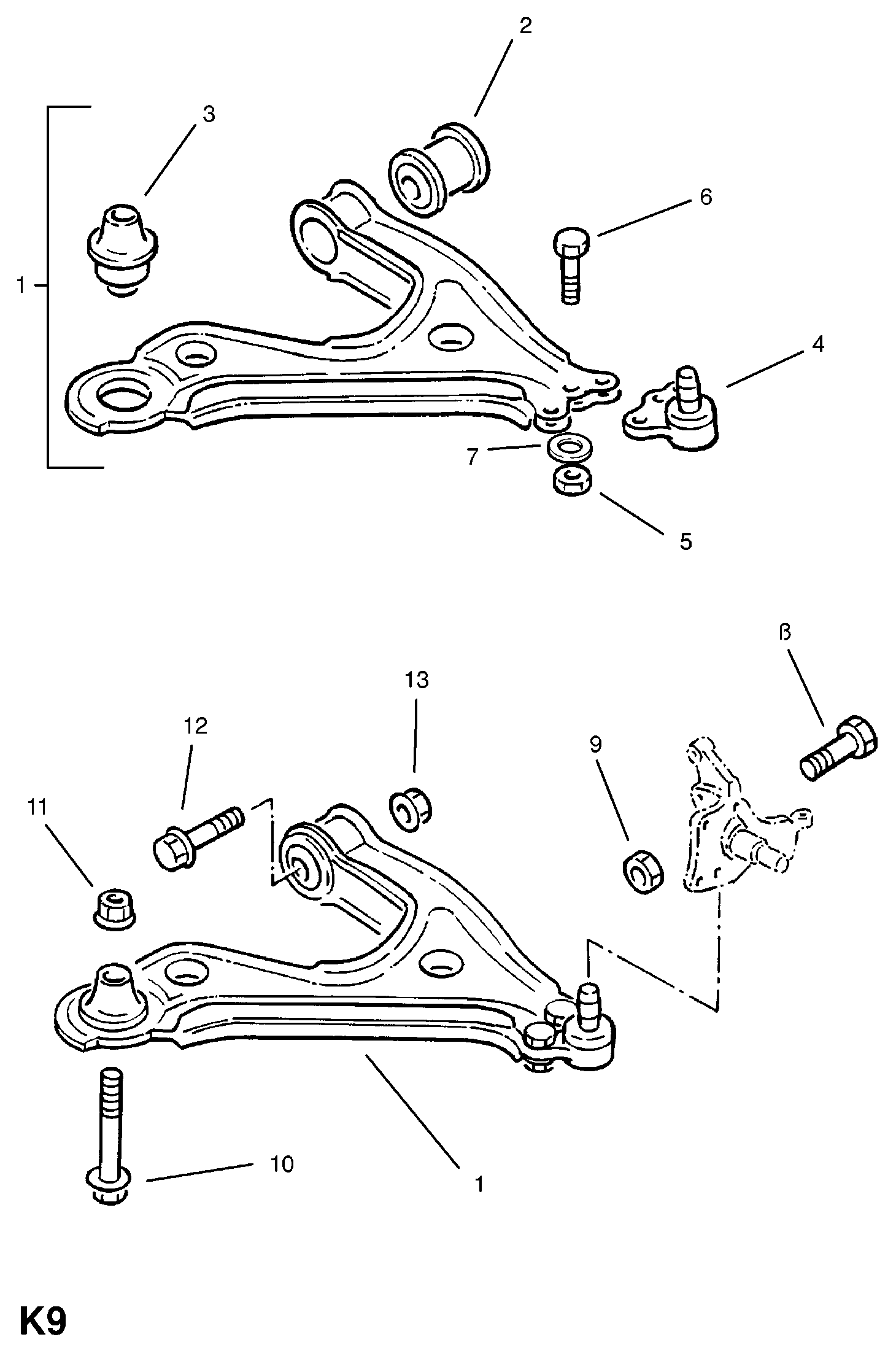 Vauxhall 3 52 342 - Piekare, Šķērssvira autospares.lv