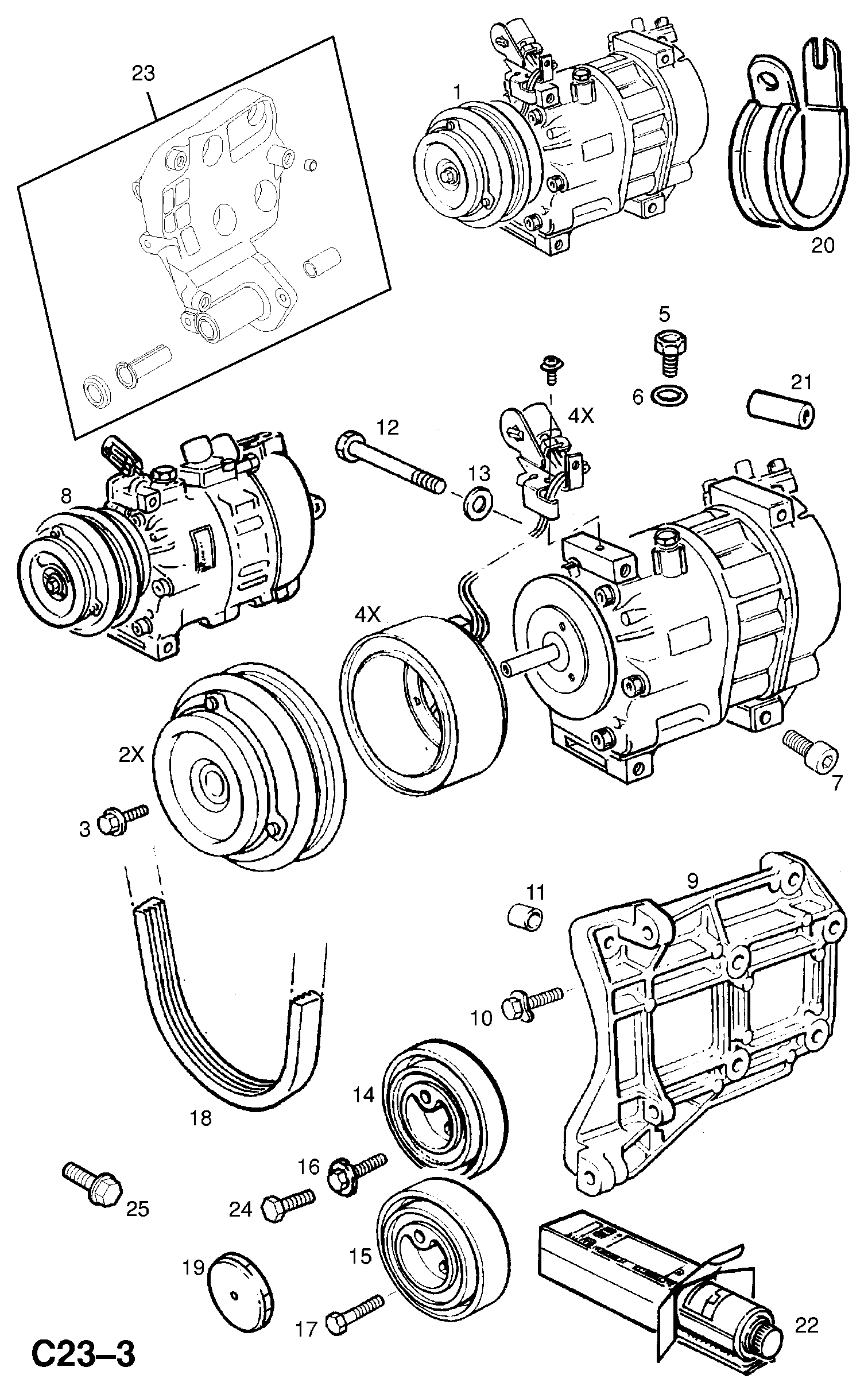 FORD 1854722 - Ķīļrievu siksna www.autospares.lv