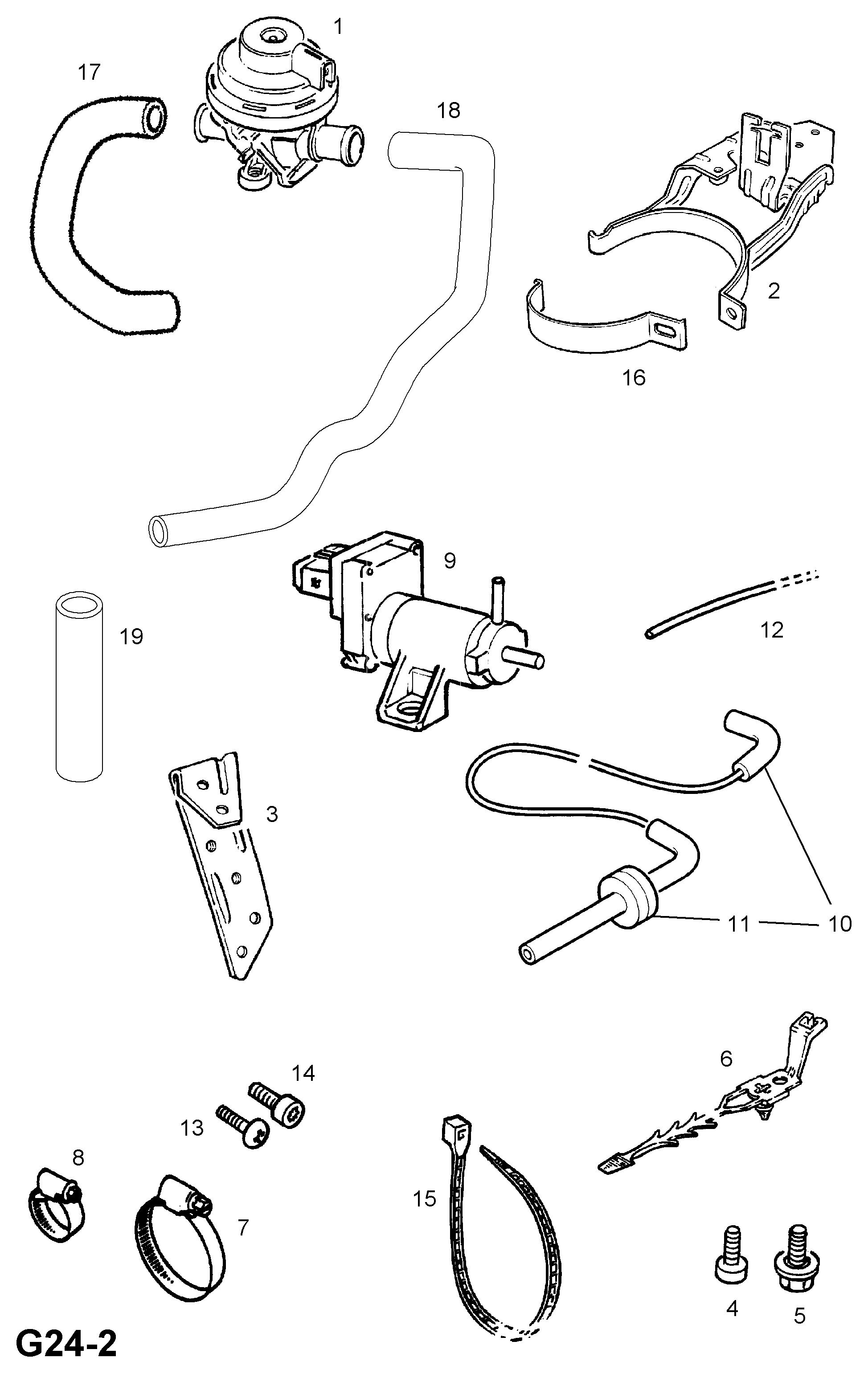 DEX 20 34 116 - Bremžu loku komplekts autospares.lv