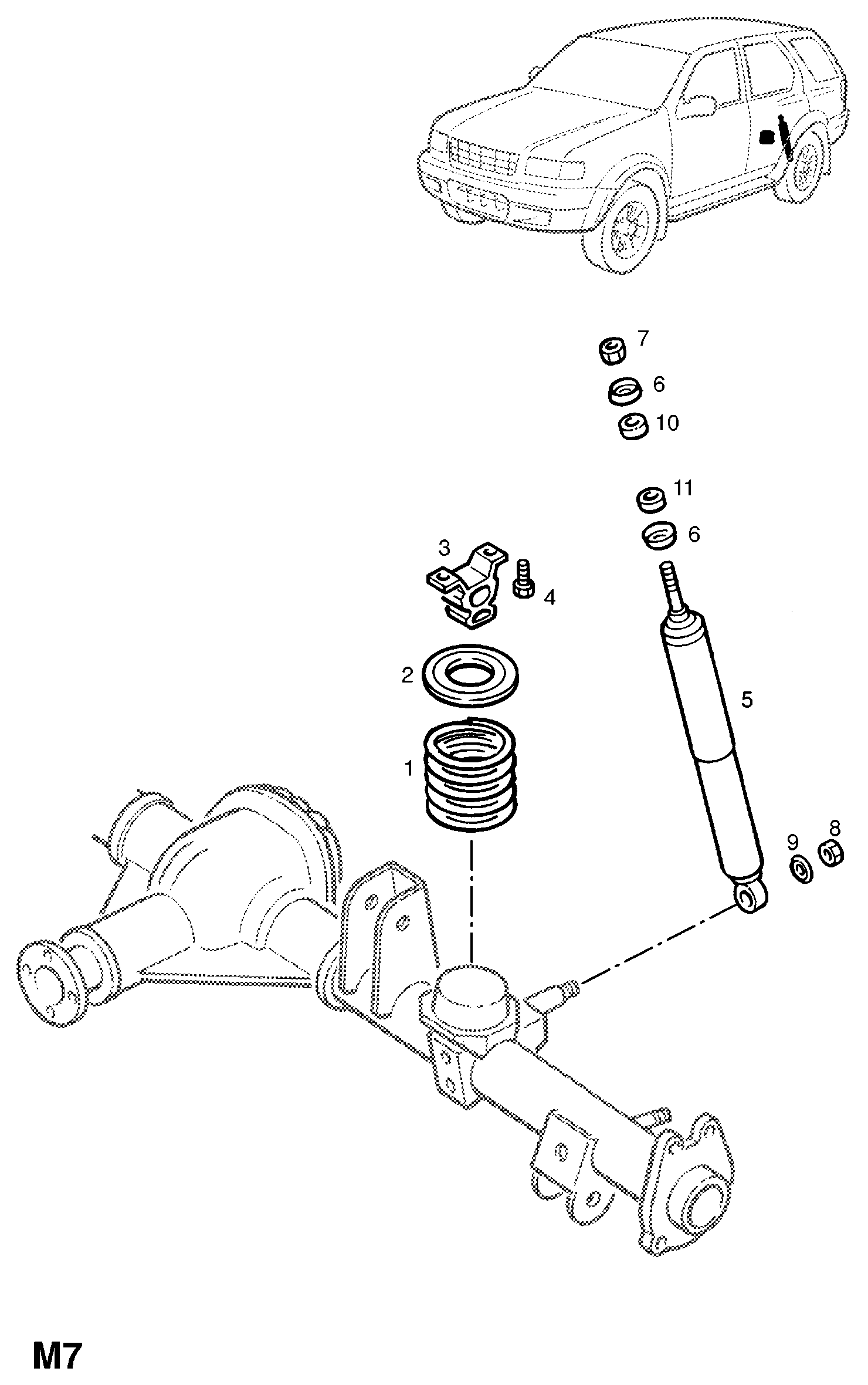 Opel 436 291 - Shock Absorber www.autospares.lv