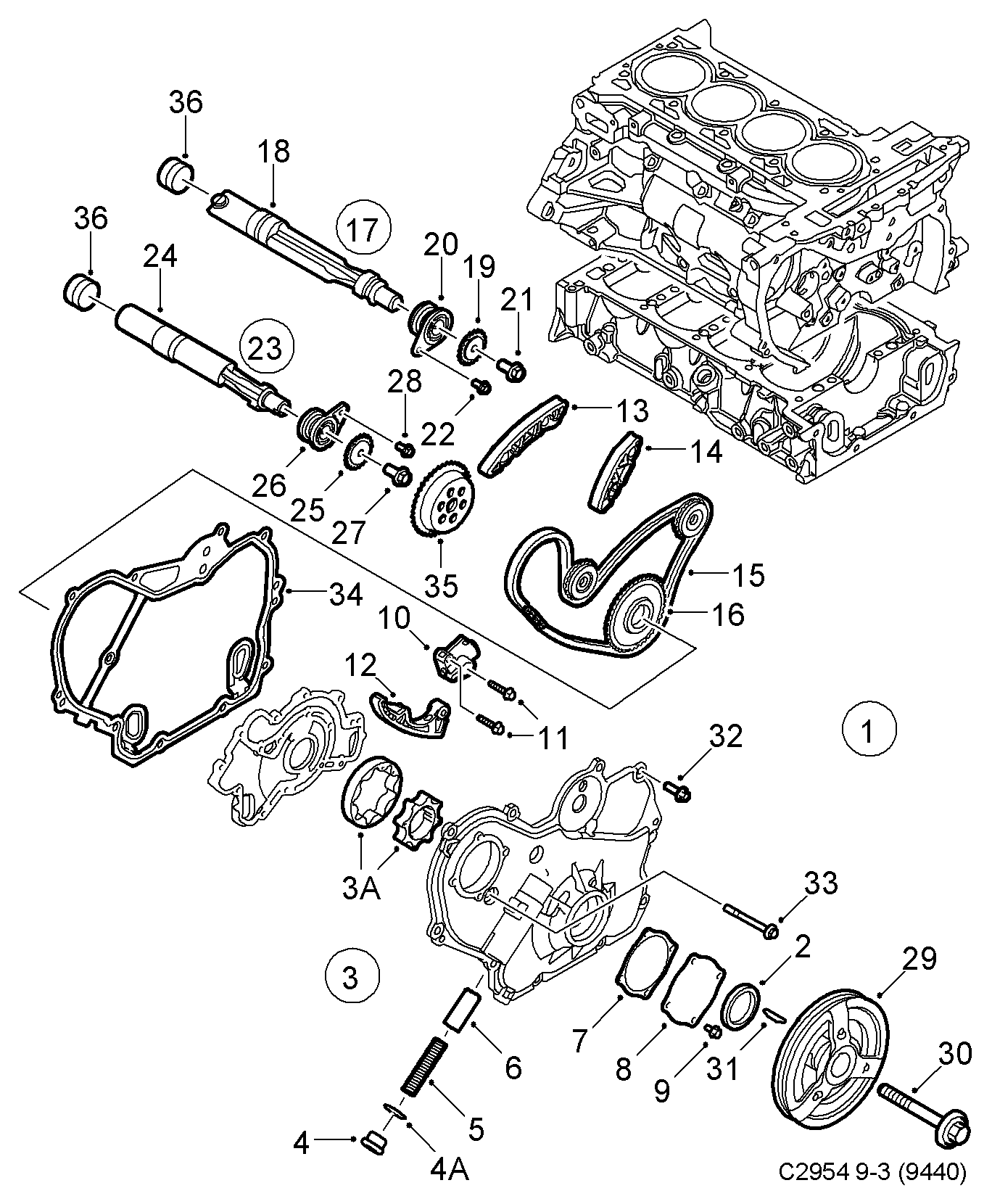 SAAB 55354439 - Zobrats, Balansiervārpsta www.autospares.lv