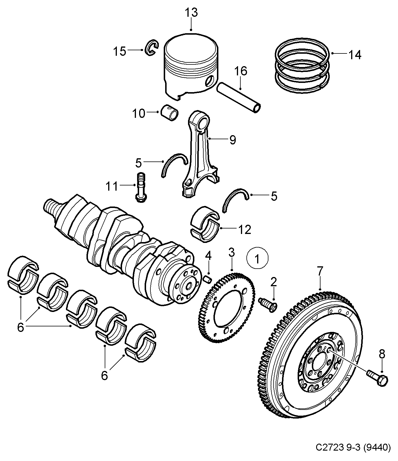 Vauxhall 93178364 - Clutch Kit www.autospares.lv