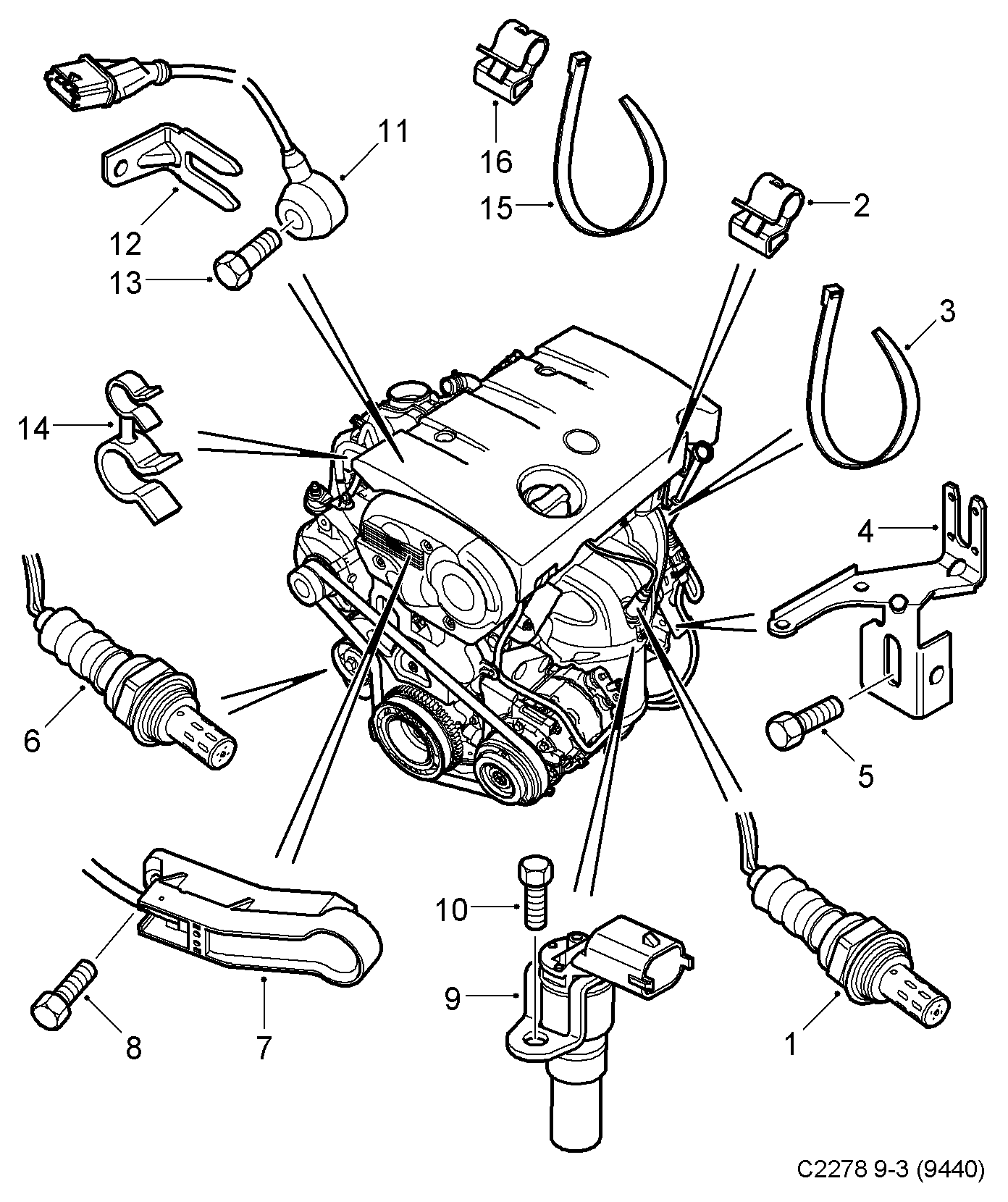 Subaru 9202575 - Lambda Sensor www.autospares.lv