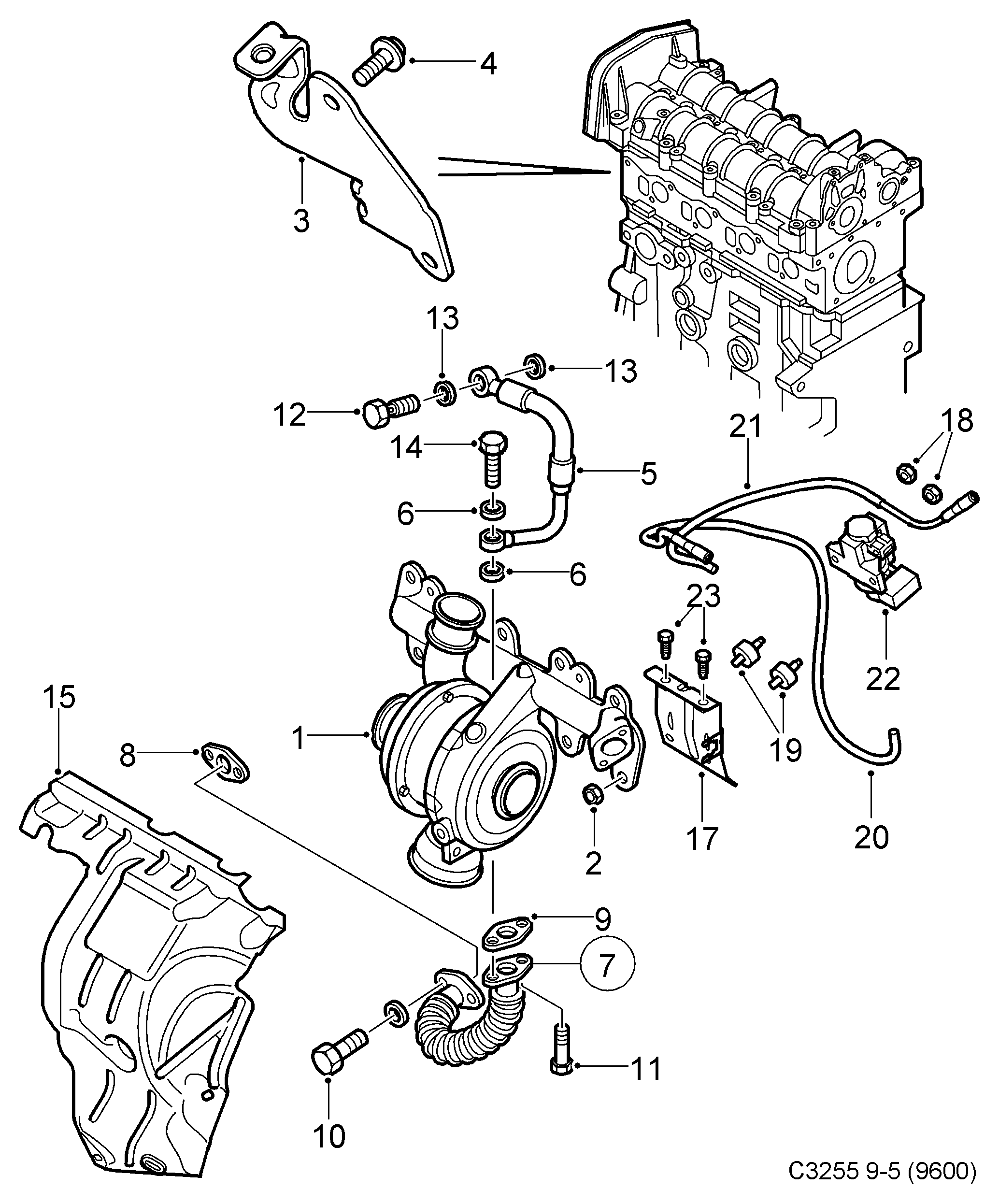 Opel 93179213 - Kompresors, Turbopūte autospares.lv