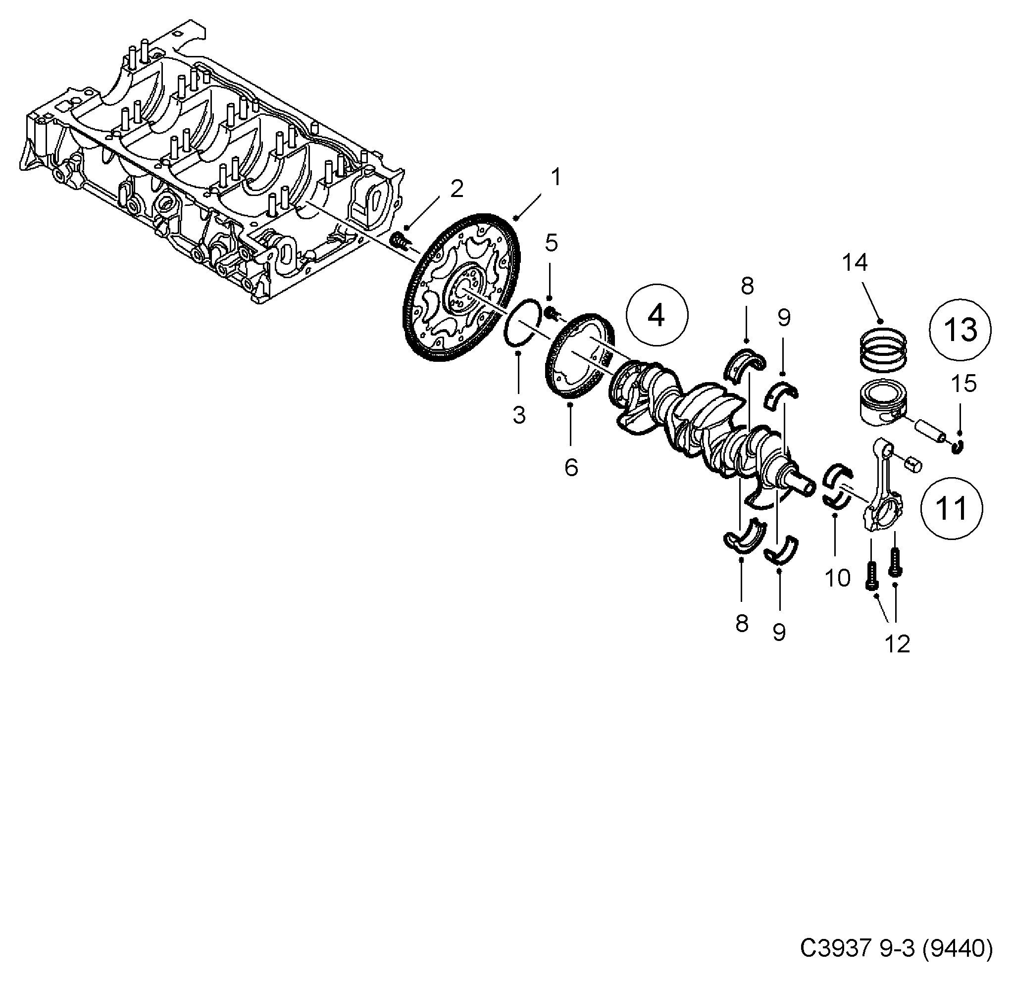 Opel 93171578 - Skrūvju komplekts, Spararats autospares.lv